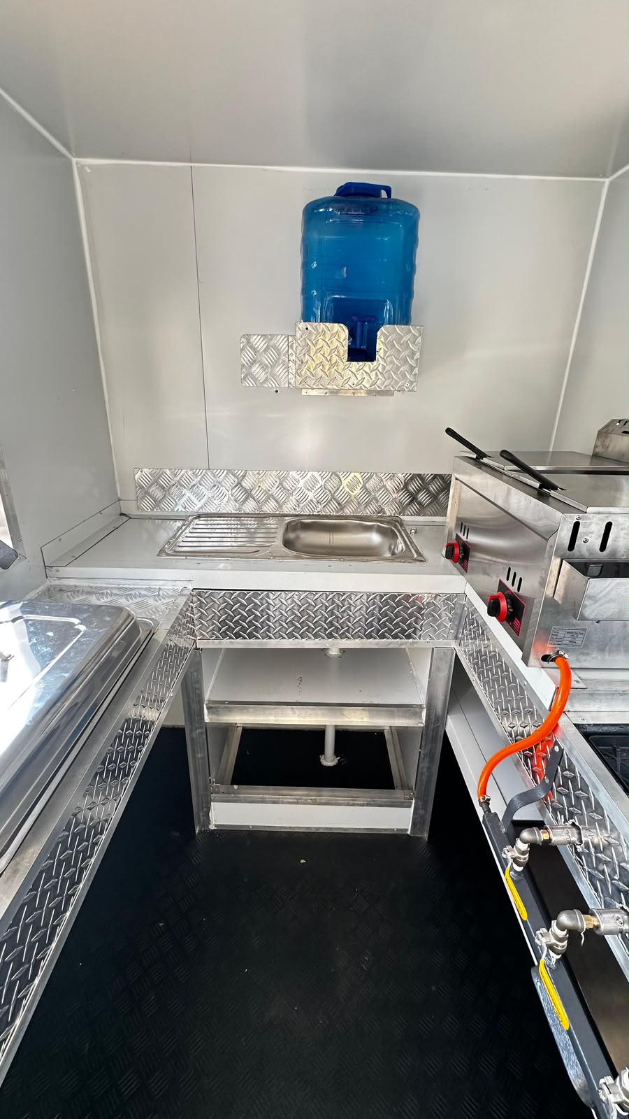 Ndlela Projects Mobile Kitchen — Handwash sink and water station