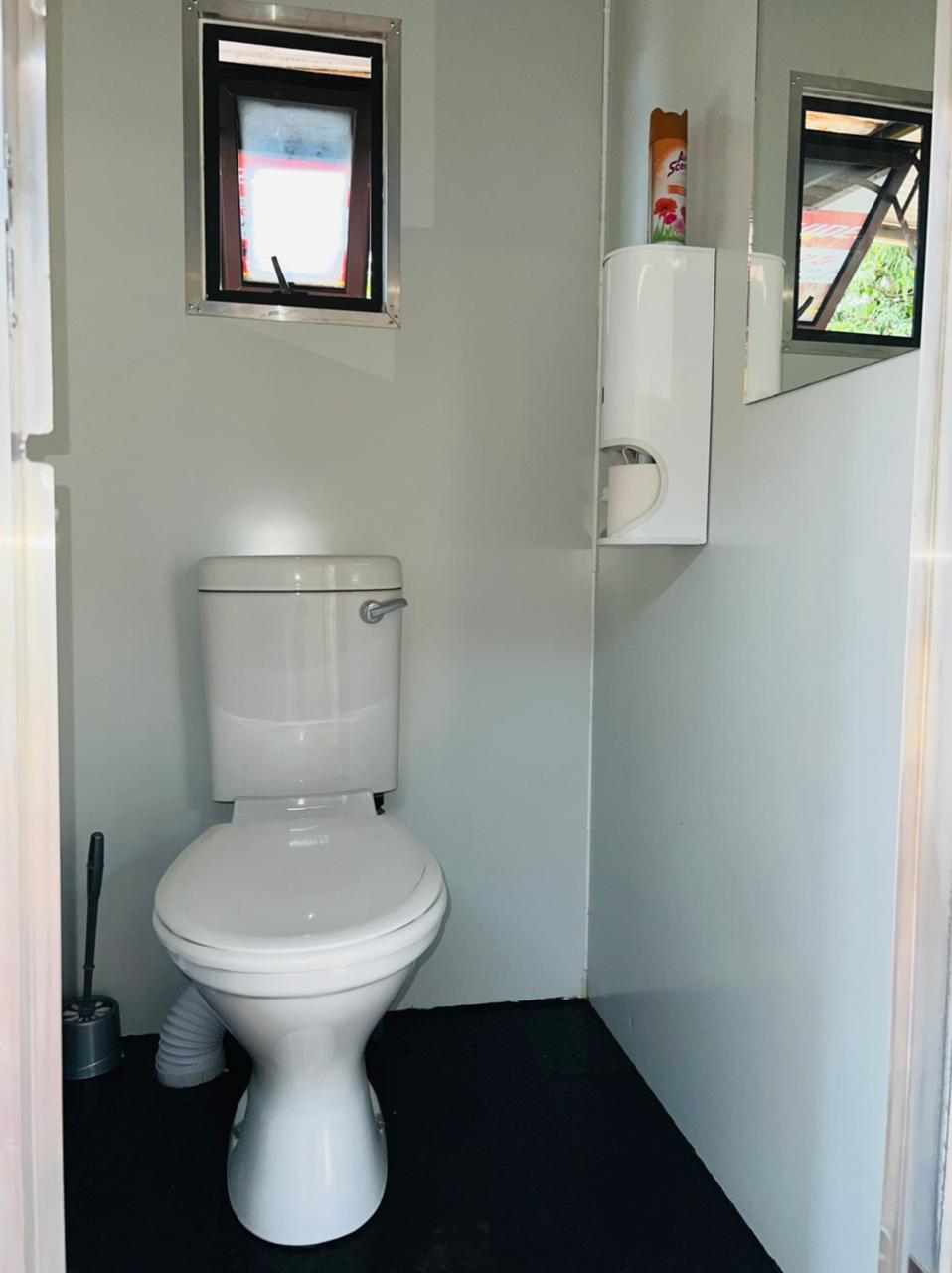 Ndlela Projects Mobile Ablution — Window & Dispenser