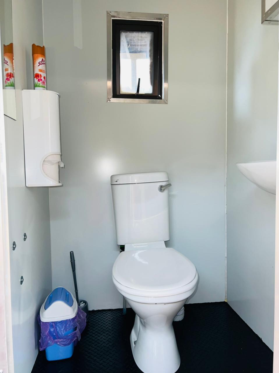 Ndlela Projects Mobile Ablution — Single Stall Interior