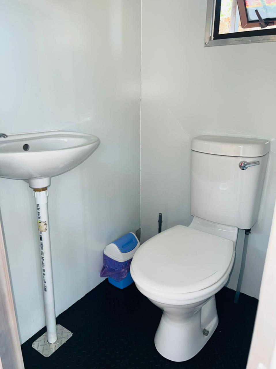 Ndlela Projects Mobile Ablution — Basin & Toilet