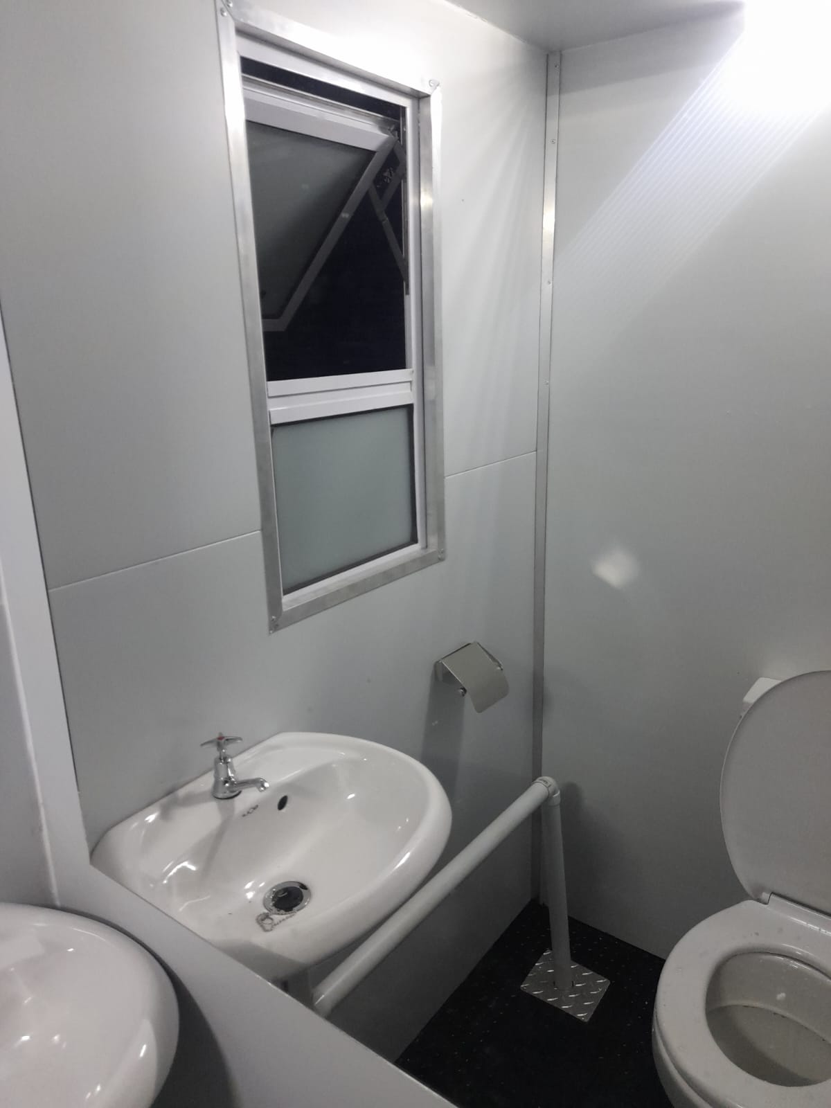 Ndlela Projects Mobile Ablution Unit — Hand-wash station detail