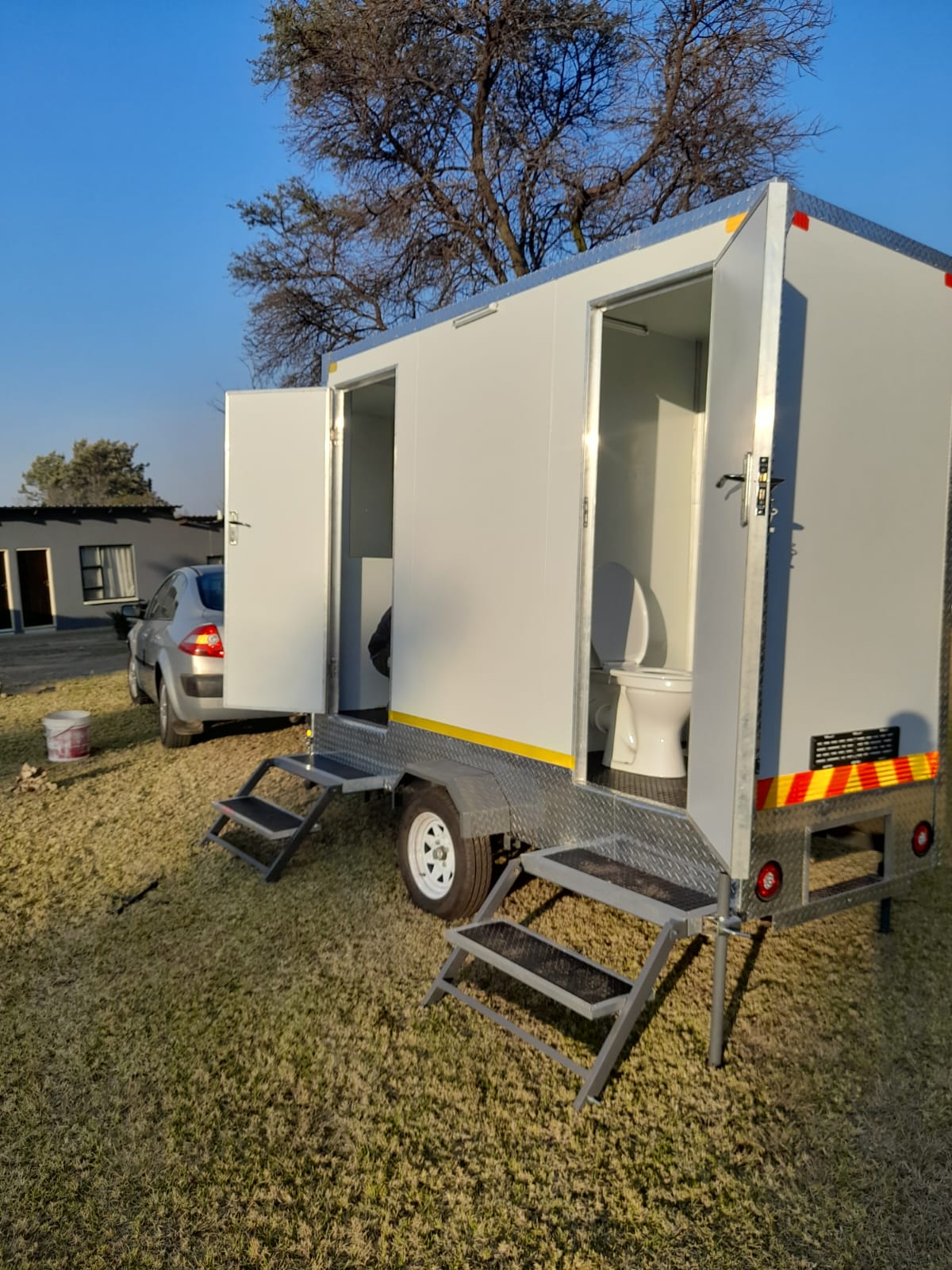 Ndlela Projects Mobile Ablution Unit — Site delivery