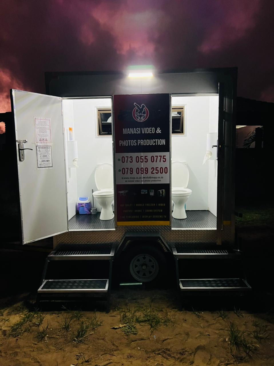 Ndlela Projects Mobile Ablution Unit — Premium fit-out